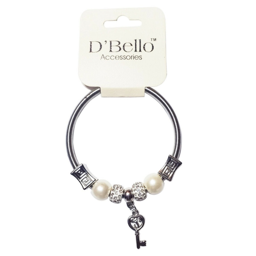 D' BELLO WOMEN'S SILVER BRACELET